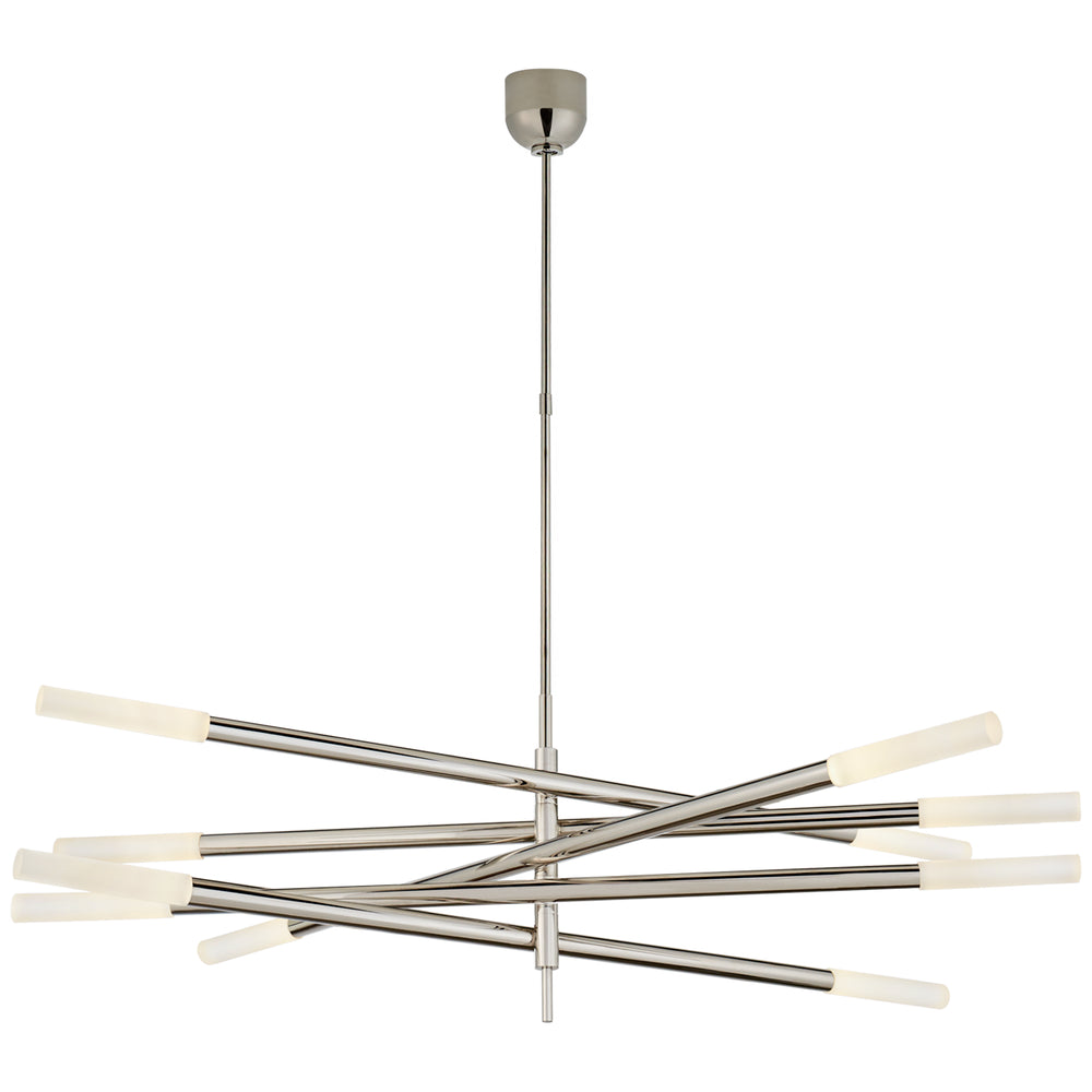 Visual Comfort Signature Canada - LED Chandelier - Rousseau - Polished Nickel- Union Lighting Luminaires Decor