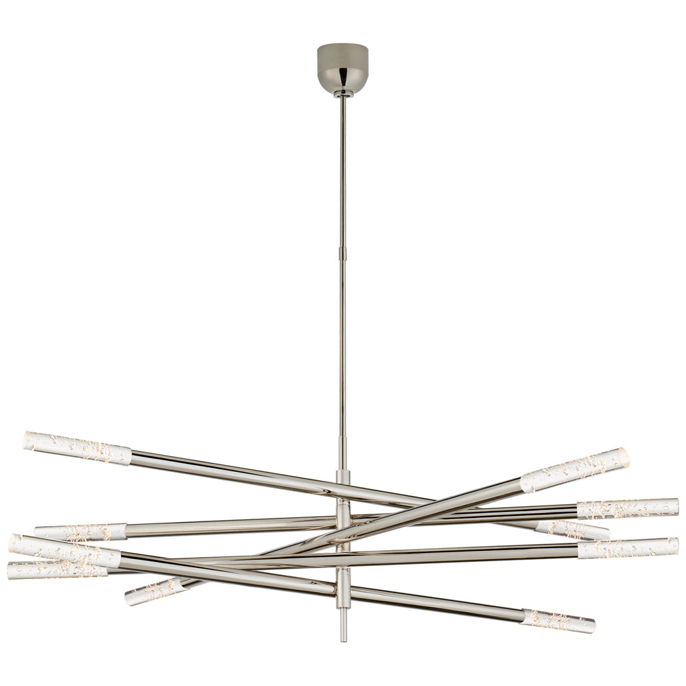 Visual Comfort Signature Canada - LED Chandelier - Rousseau - Polished Nickel- Union Lighting Luminaires Decor