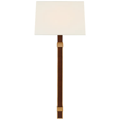 Ralph Lauren Canada - One Light Wall Sconce - Mitchell - Natural Brass and Natural Rift Oak- Union Lighting Luminaires Decor