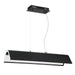 Kendal Canada - LED Pendant Bar - Ultimor - Black & Chrome- Union Lighting Luminaires Decor