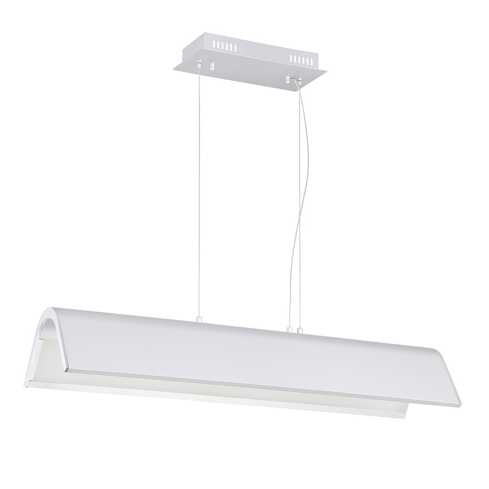 Kendal Canada - LED Pendant Bar - Ultimor - Silver & Chrome- Union Lighting Luminaires Decor