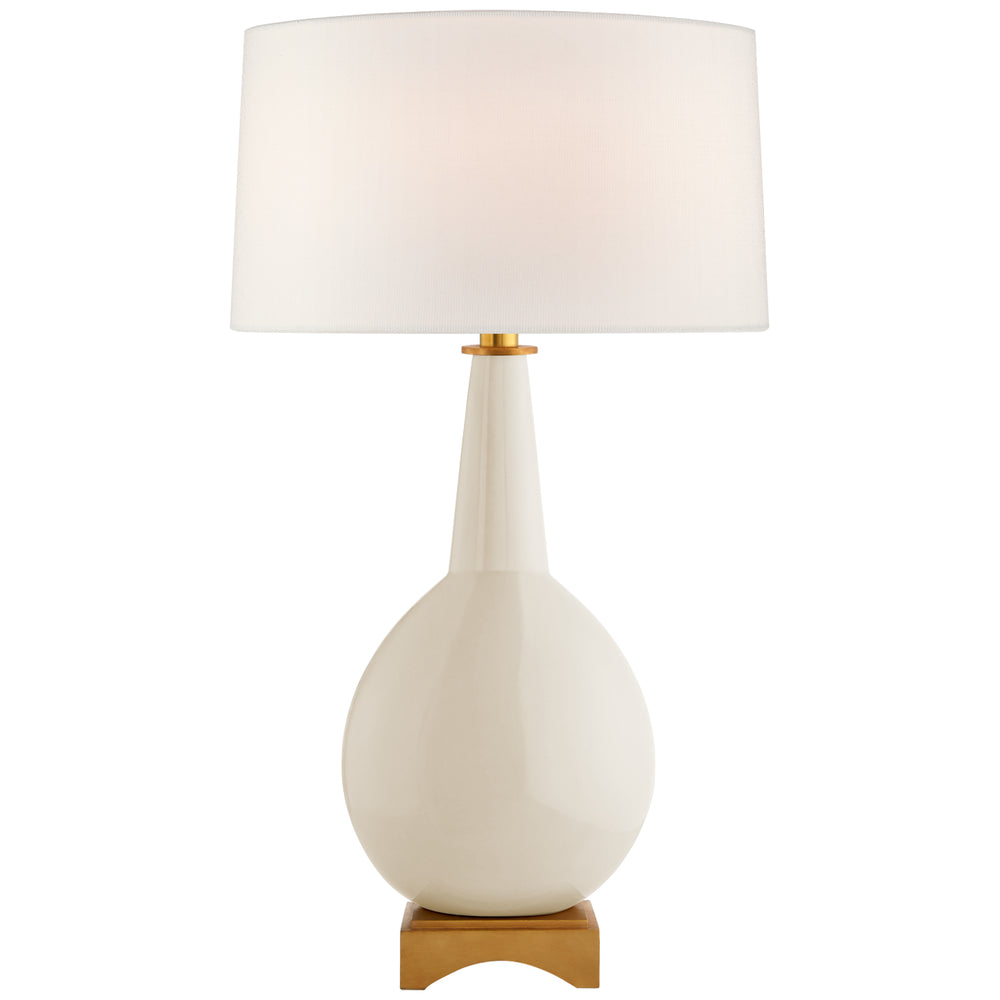 Visual Comfort Signature Canada - One Light Table Lamp - Antoine - Ivory- Union Lighting Luminaires Decor