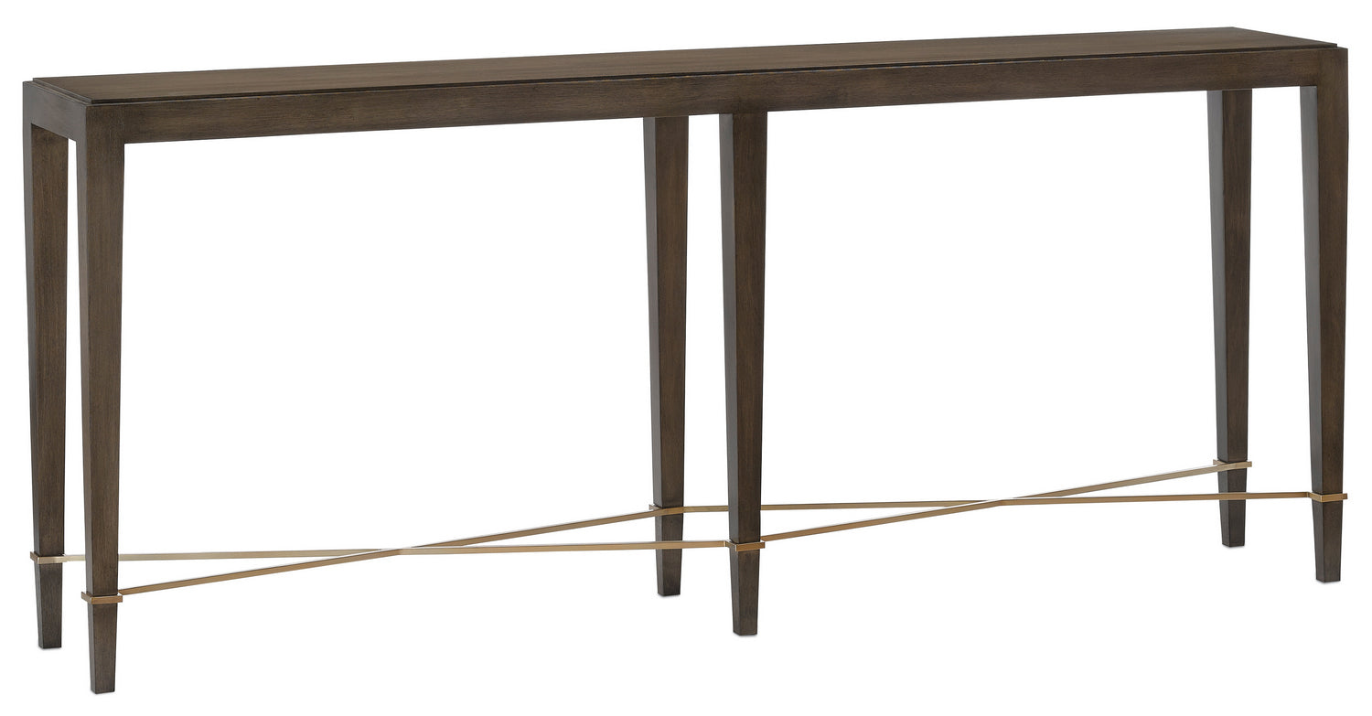 Currey and Company - Console Table - Verona - Chanterelle/Champagne- Union Lighting Luminaires Decor