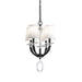 Schonbek - Four Light Chandelier - Emilea - Jet Black- Union Lighting Luminaires Decor