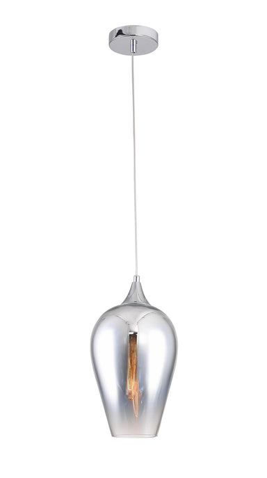 Bethel International Canada - One Light Pendant - Chrome- Union Lighting Luminaires Decor