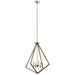 Kichler Canada - Four Light Chandelier - Deryn - Distressed Antique Gray- Union Lighting Luminaires Decor