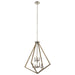 Kichler Canada - Eight Light Chandelier - Deryn - Distressed Antique Gray- Union Lighting Luminaires Decor