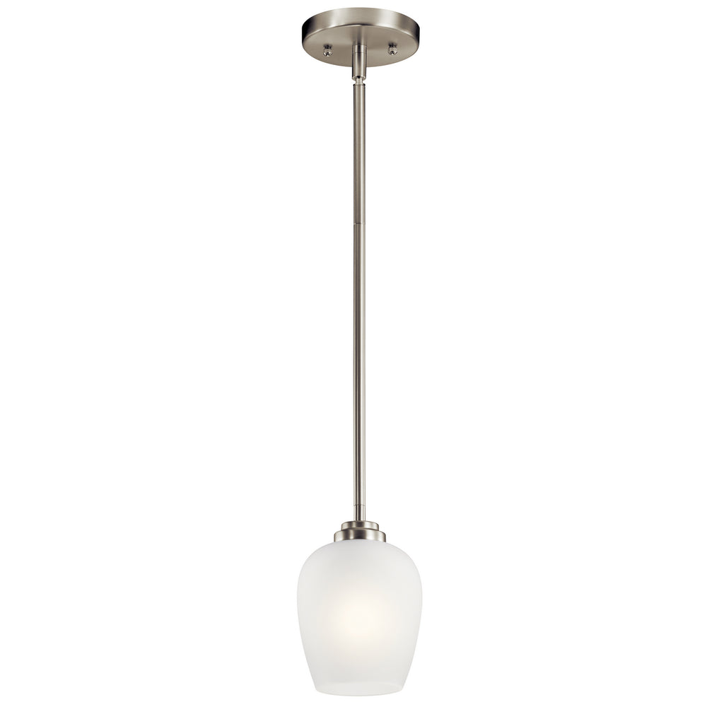 Kichler Canada - One Light Mini Pendant - Valserrano - Brushed Nickel- Union Lighting Luminaires Decor