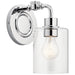 Kichler Canada - One Light Wall Sconce - Gunnison - Chrome- Union Lighting Luminaires Decor