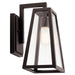 Kichler Canada - One Light Outdoor Wall Mount - Delison - Rubbed Bronze- Union Lighting Luminaires Decor