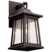 Kichler Canada - One Light Outdoor Wall Mount - Taden - Rubbed Bronze- Union Lighting Luminaires Decor
