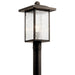 Kichler Canada - One Light Outdoor Post Mount - Capanna - Olde Bronze- Union Lighting Luminaires Decor