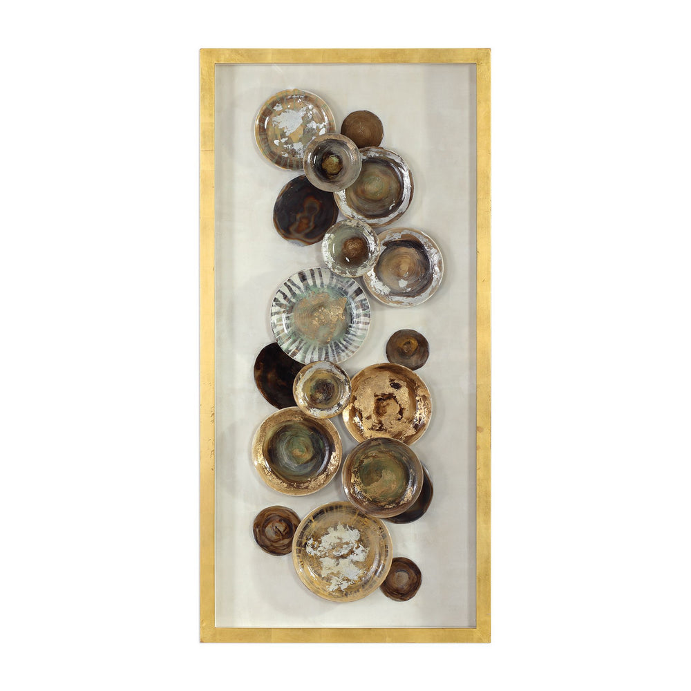 Uttermost - Shadow Box - Myla - Metallic Gold Leaf- Union Lighting Luminaires Decor