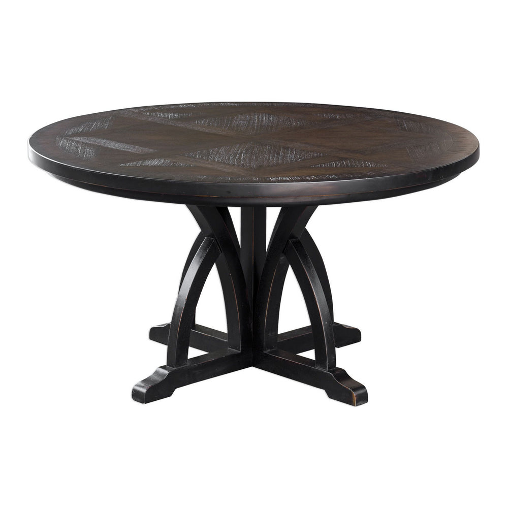 Uttermost - Dining Table - Maiva - Weathered Black- Union Lighting Luminaires Decor