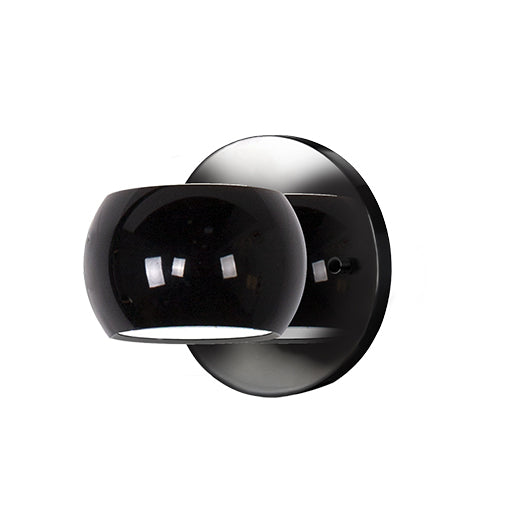Kuzco Canada - LED Wall Sconce - Flux - Gloss Black/Gloss White- Union Lighting Luminaires Decor