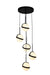 Alora Canada - LED Pendant - Globo - Brushed Gold|Matte Black- Union Lighting Luminaires Decor