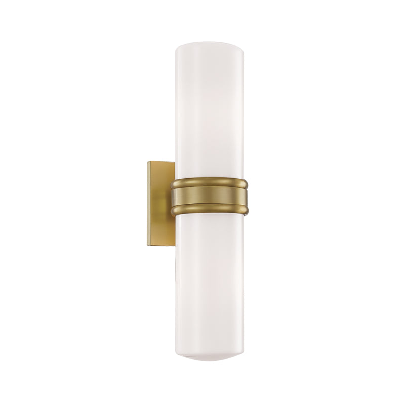Mitzi Canada - Two Light Wall Sconce - Natalie - Aged Brass- Union Lighting Luminaires Decor