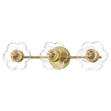 Mitzi Canada - Three Light Bath and Vanity - Alexa - Aged Brass- Union Lighting Luminaires Decor