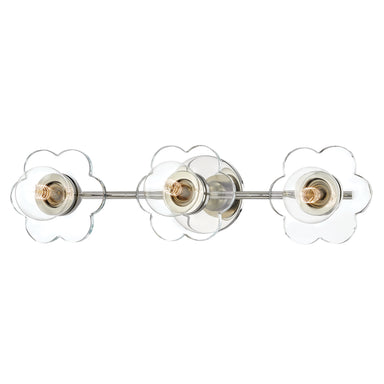 Mitzi Canada - Three Light Bath and Vanity - Alexa - Polished Nickel- Union Lighting Luminaires Decor