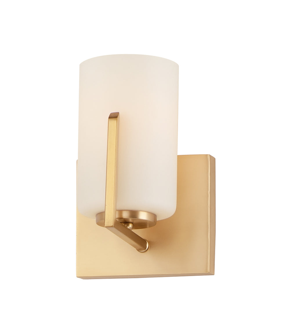 Maxim - One Light Wall Sconce - Dart - Satin Brass- Union Lighting Luminaires Decor