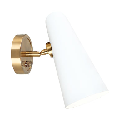 Matteo Canada - One Light Wall Sconce - Blink - White- Union Lighting Luminaires Decor