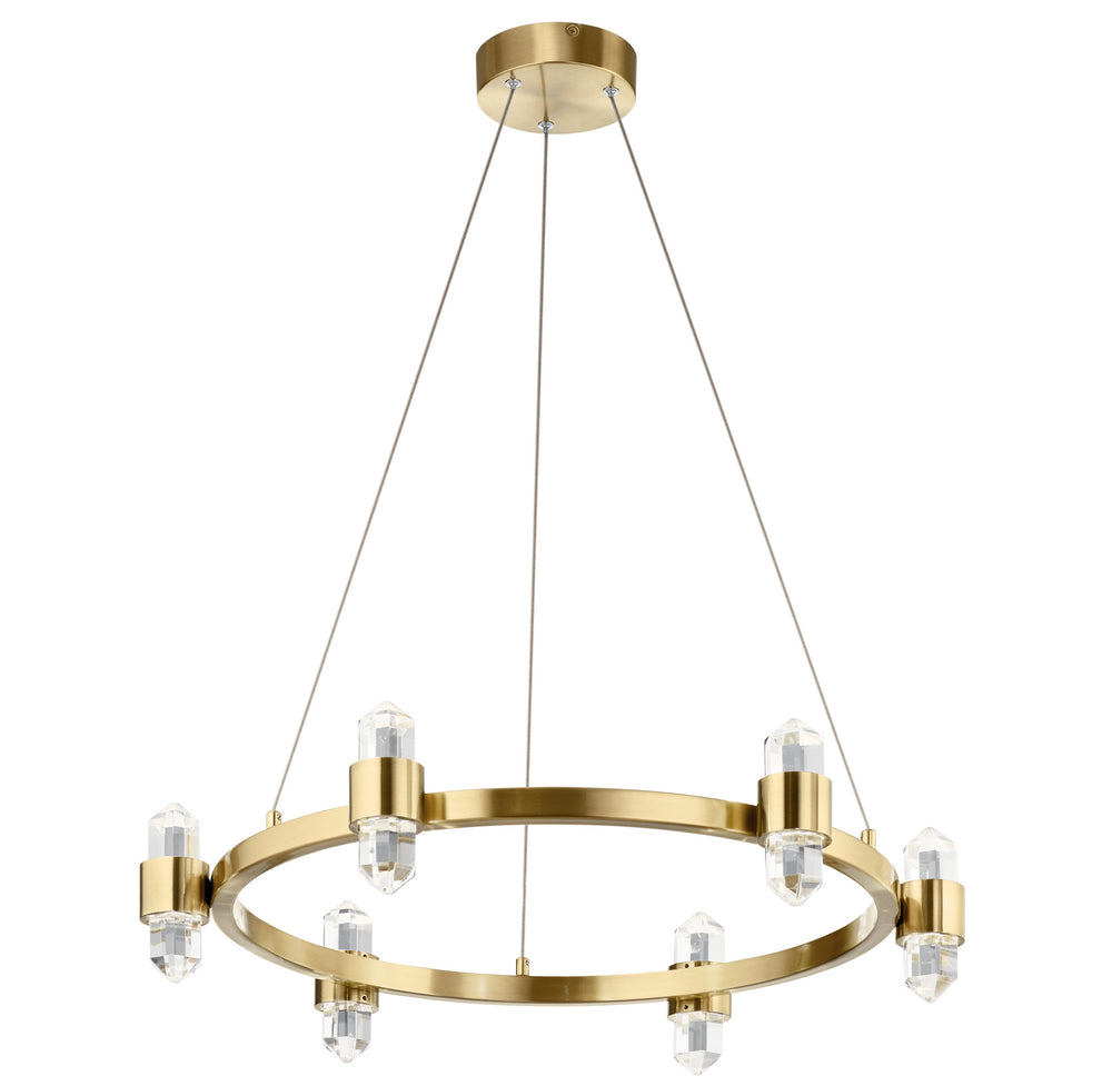 Kichler Canada - LED Chandelier - Arabella - Champagne Gold- Union Lighting Luminaires Decor