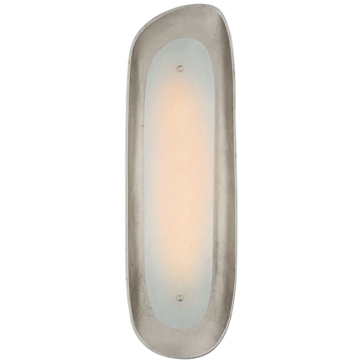 Visual Comfort Signature Canada - LED Wall Sconce - Samos - Burnished Silver Leaf- Union Lighting Luminaires Decor