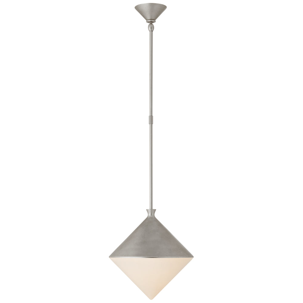 Visual Comfort Signature Canada - LED Pendant - Sarnen - Burnished Silver Leaf- Union Lighting Luminaires Decor