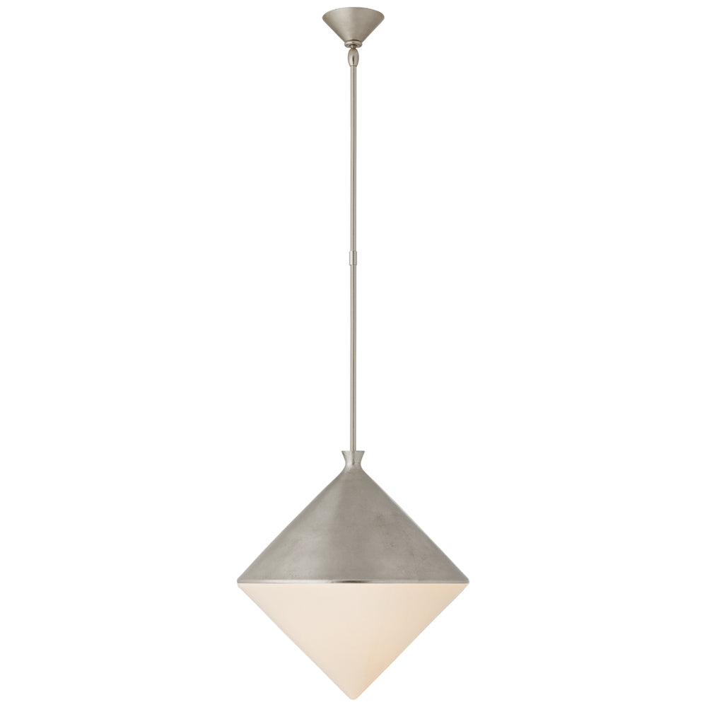 Visual Comfort Signature Canada - LED Pendant - Sarnen - Burnished Silver Leaf- Union Lighting Luminaires Decor