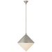 Visual Comfort Signature Canada - LED Pendant - Sarnen - Burnished Silver Leaf- Union Lighting Luminaires Decor