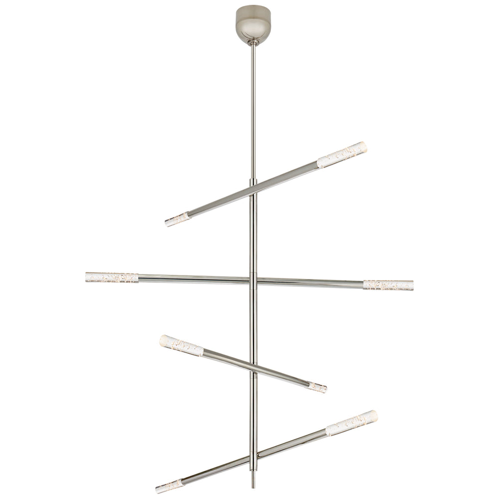 Visual Comfort Signature Canada - LED Chandelier - Rousseau - Polished Nickel- Union Lighting Luminaires Decor