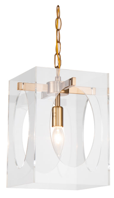 Bethel International Canada - One Light Pendant - Antique Brass- Union Lighting Luminaires Decor