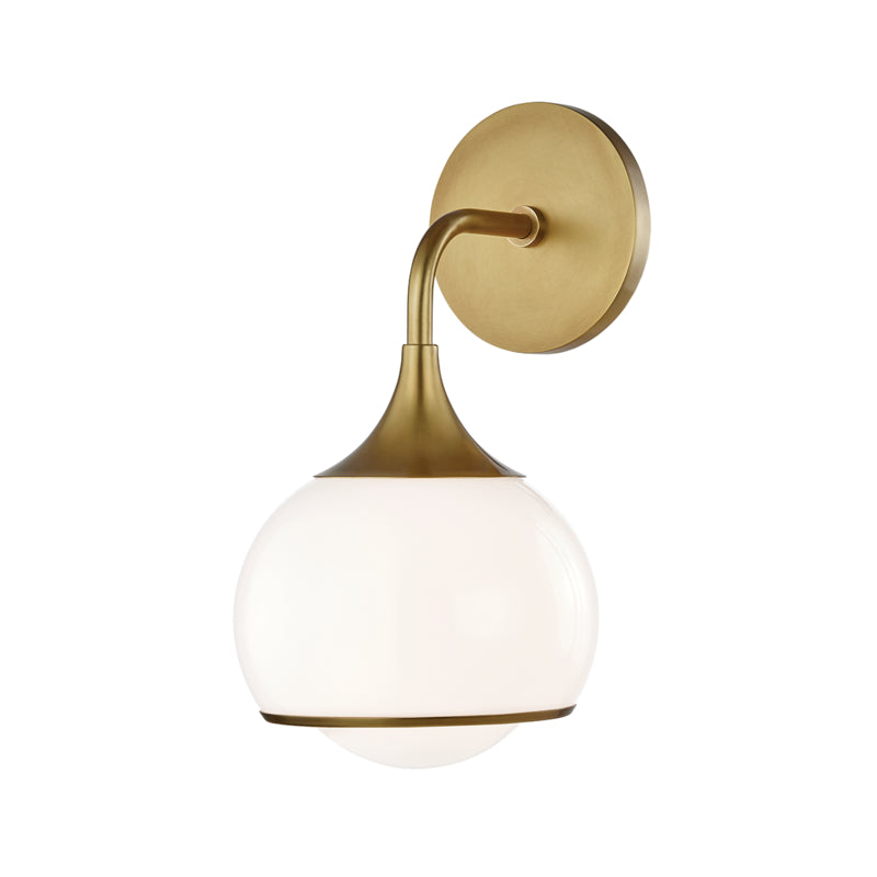 Mitzi Canada - One Light Bath and Vanity - Reese - Aged Brass- Union Lighting Luminaires Decor