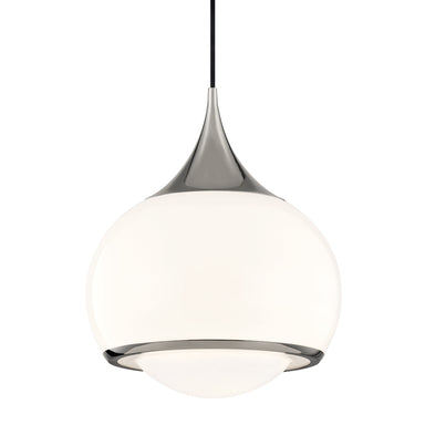 Mitzi Canada - One Light Pendant - Reese - Polished Nickel- Union Lighting Luminaires Decor