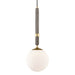 Mitzi Canada - One Light Pendant - Brielle - Aged Brass- Union Lighting Luminaires Decor