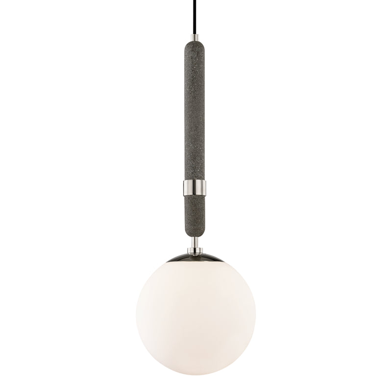 Mitzi Canada - One Light Pendant - Brielle - Polished Nickel- Union Lighting Luminaires Decor