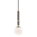 Mitzi Canada - One Light Pendant - Brielle - Aged Brass- Union Lighting Luminaires Decor