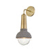 Mitzi Canada - One Light Wall Sconce - Macy - Aged Brass- Union Lighting Luminaires Decor