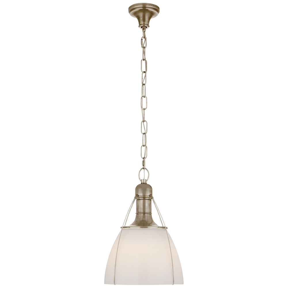 Visual Comfort Signature Canada - One Light Pendant - Prestwick - Antique Nickel- Union Lighting Luminaires Decor