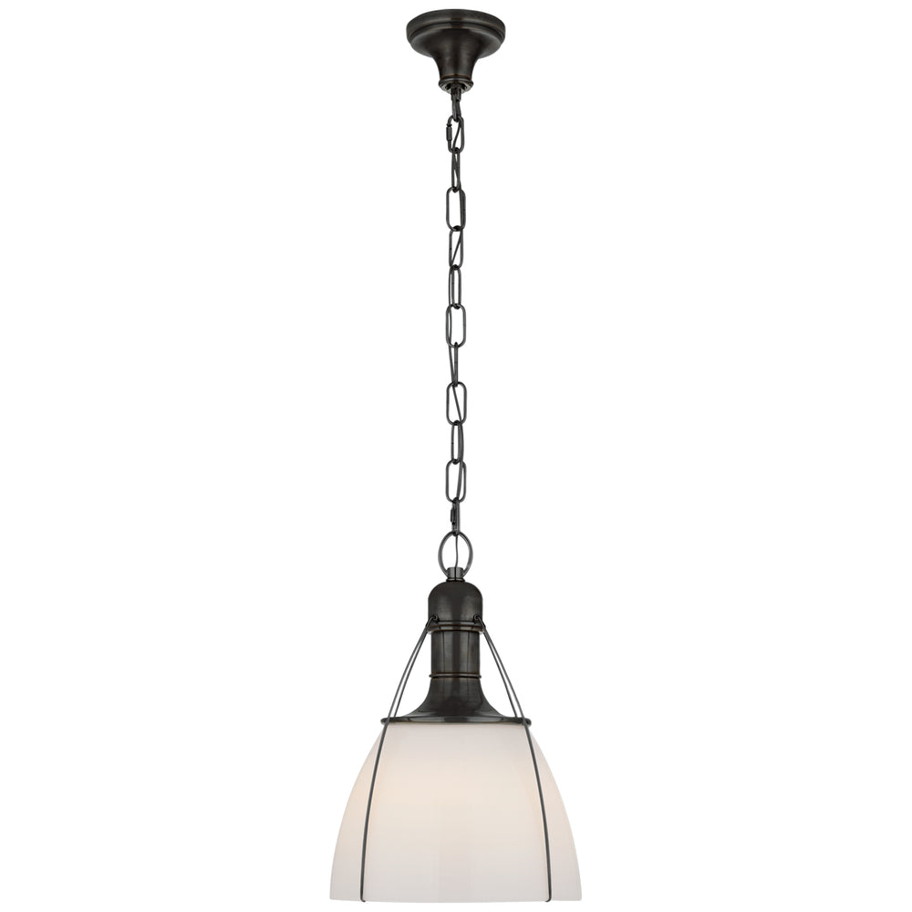 Visual Comfort Signature Canada - One Light Pendant - Prestwick - Bronze- Union Lighting Luminaires Decor