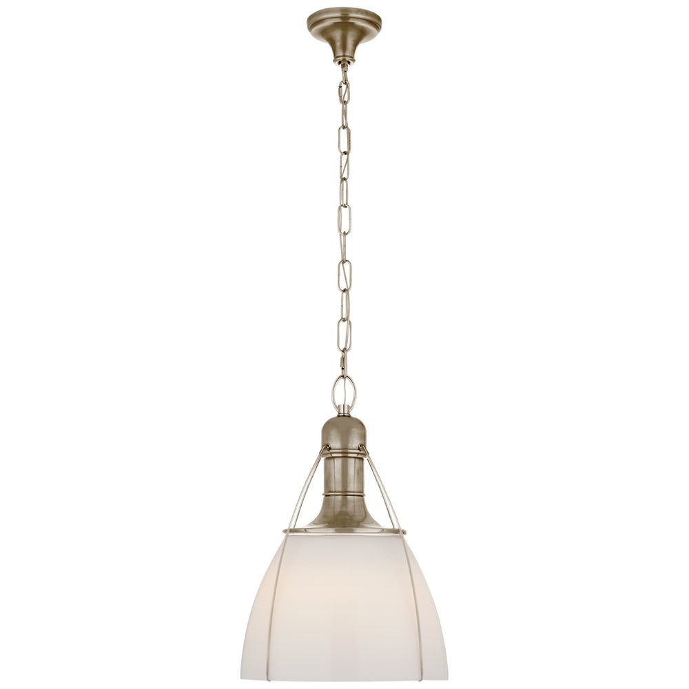 Visual Comfort Signature Canada - One Light Pendant - Prestwick - Antique Nickel- Union Lighting Luminaires Decor