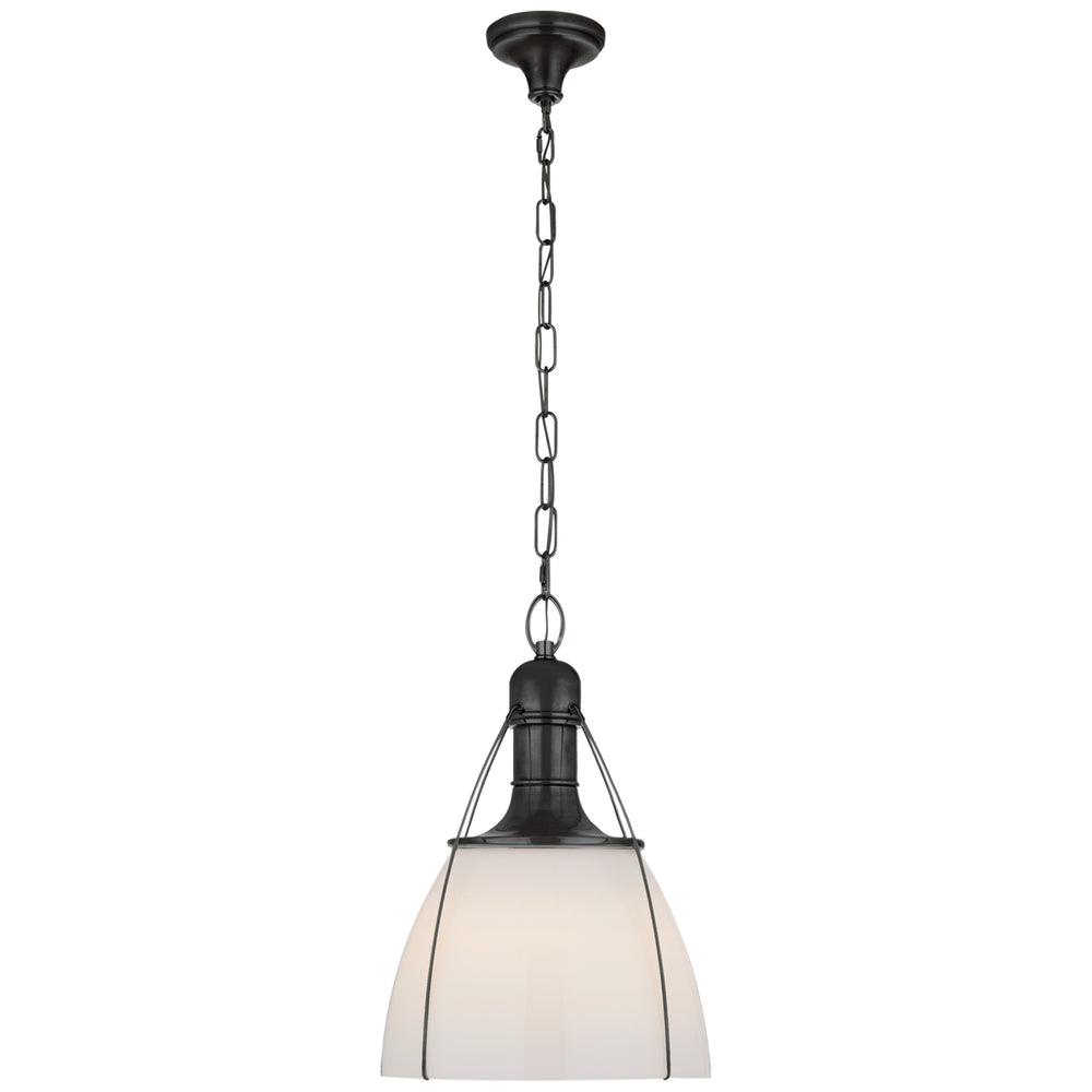 Visual Comfort Signature Canada - One Light Pendant - Prestwick - Bronze- Union Lighting Luminaires Decor