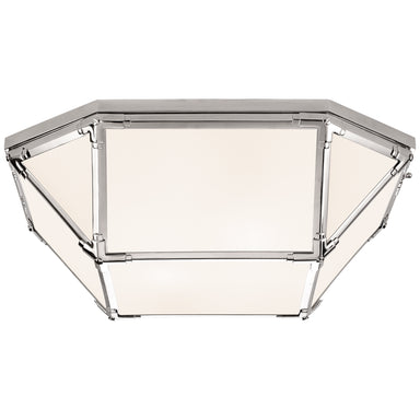 Visual Comfort Signature Canada - LED Flush Mount - Morris - Polished Nickel- Union Lighting Luminaires Decor