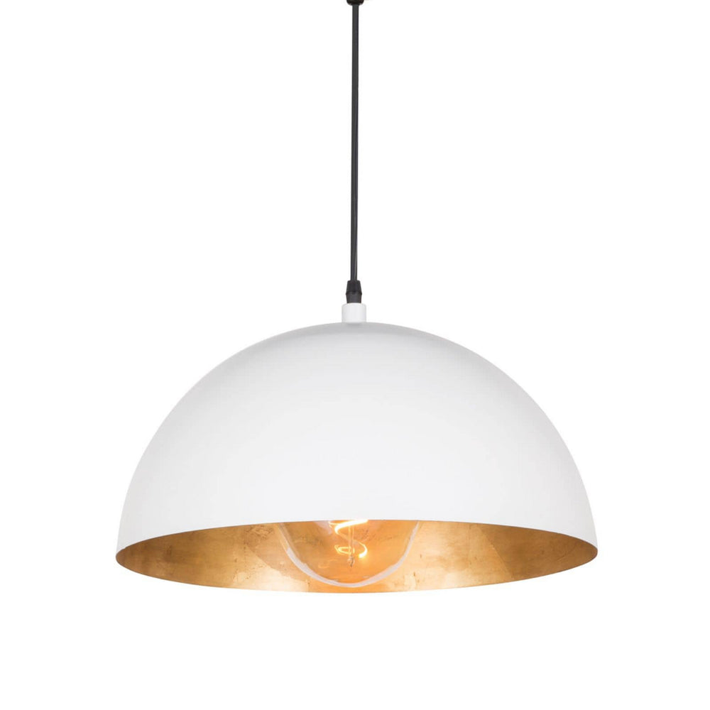 Regina Andrew - One Light Pendant - Sigmund - White- Union Lighting Luminaires Decor