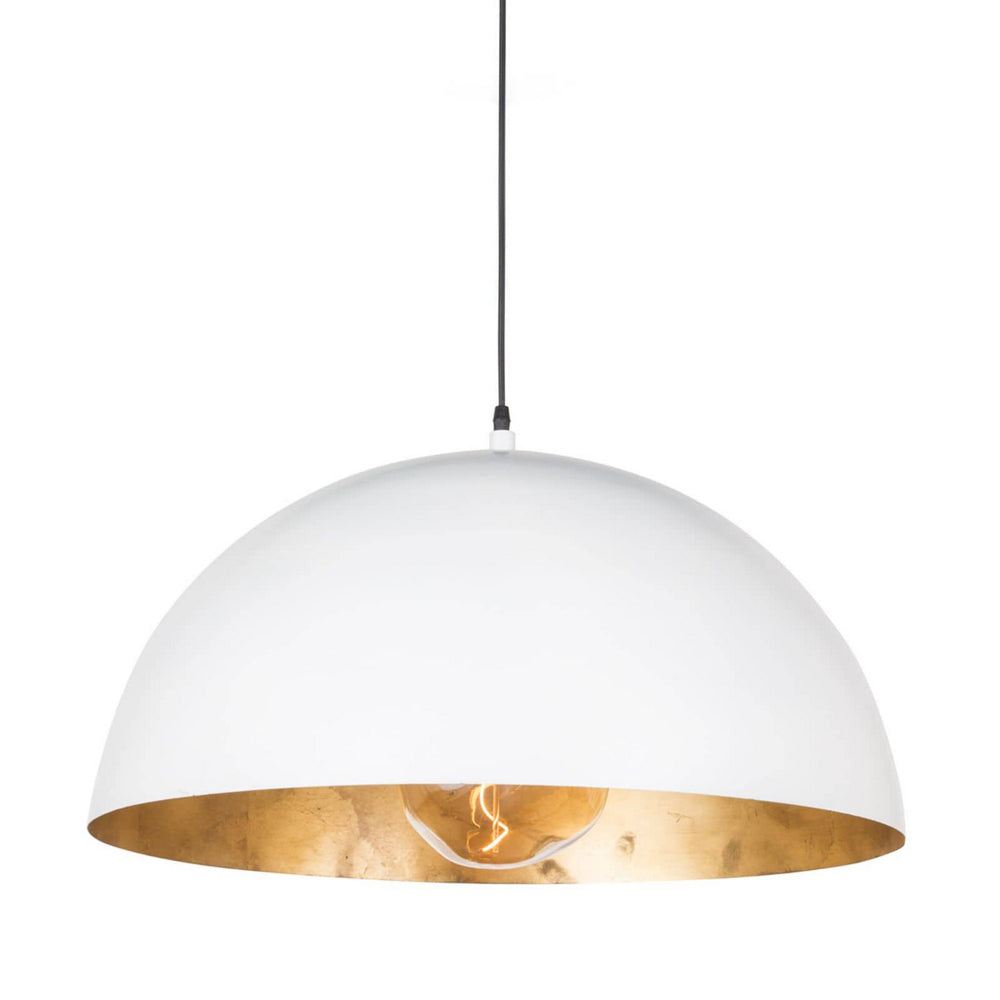 Regina Andrew - One Light Pendant - Sigmund - White- Union Lighting Luminaires Decor