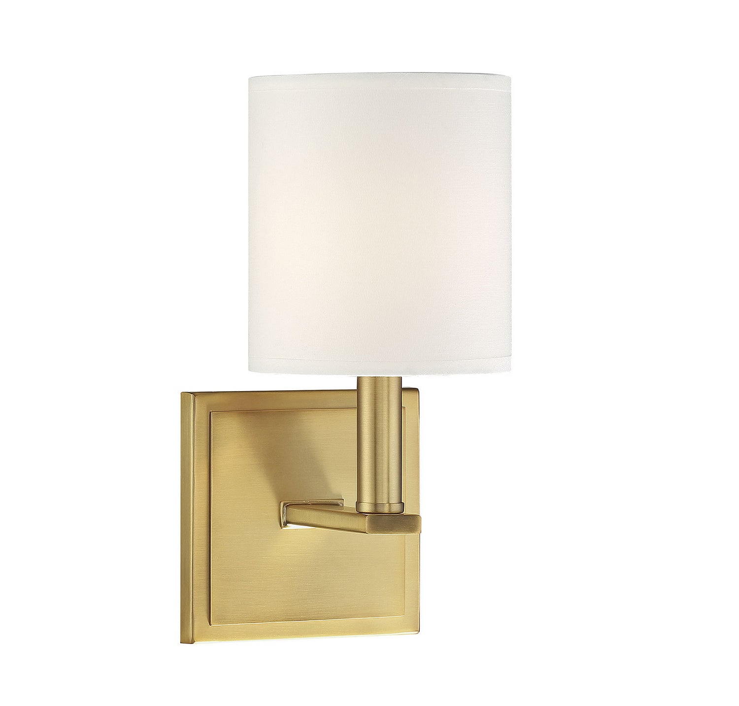 Savoy House - One Light Wall Sconce - Waverly - Warm Brass- Union Lighting Luminaires Decor