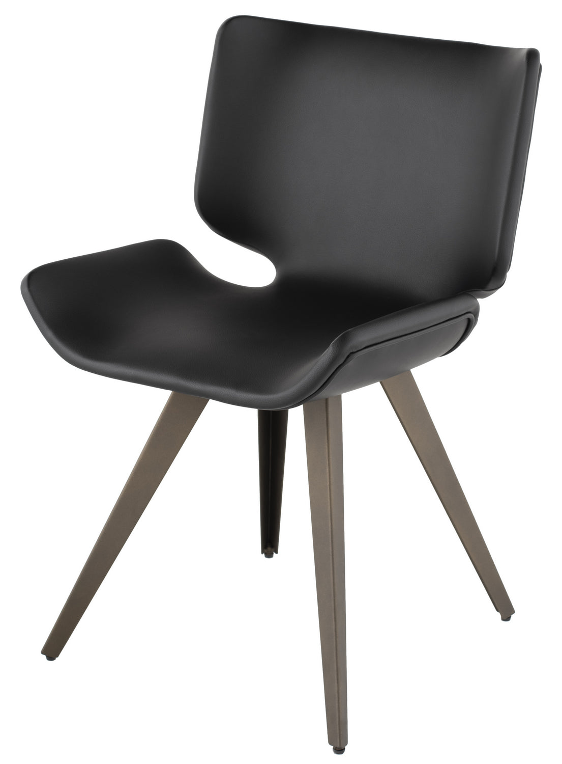 Nuevo Canada - Dining Chair - Astra - Black- Union Lighting Luminaires Decor