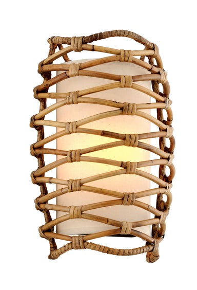 Troy Lighting Canada - One Light Wall Sconce - Balboa - Textured Bronze- Union Lighting Luminaires Decor