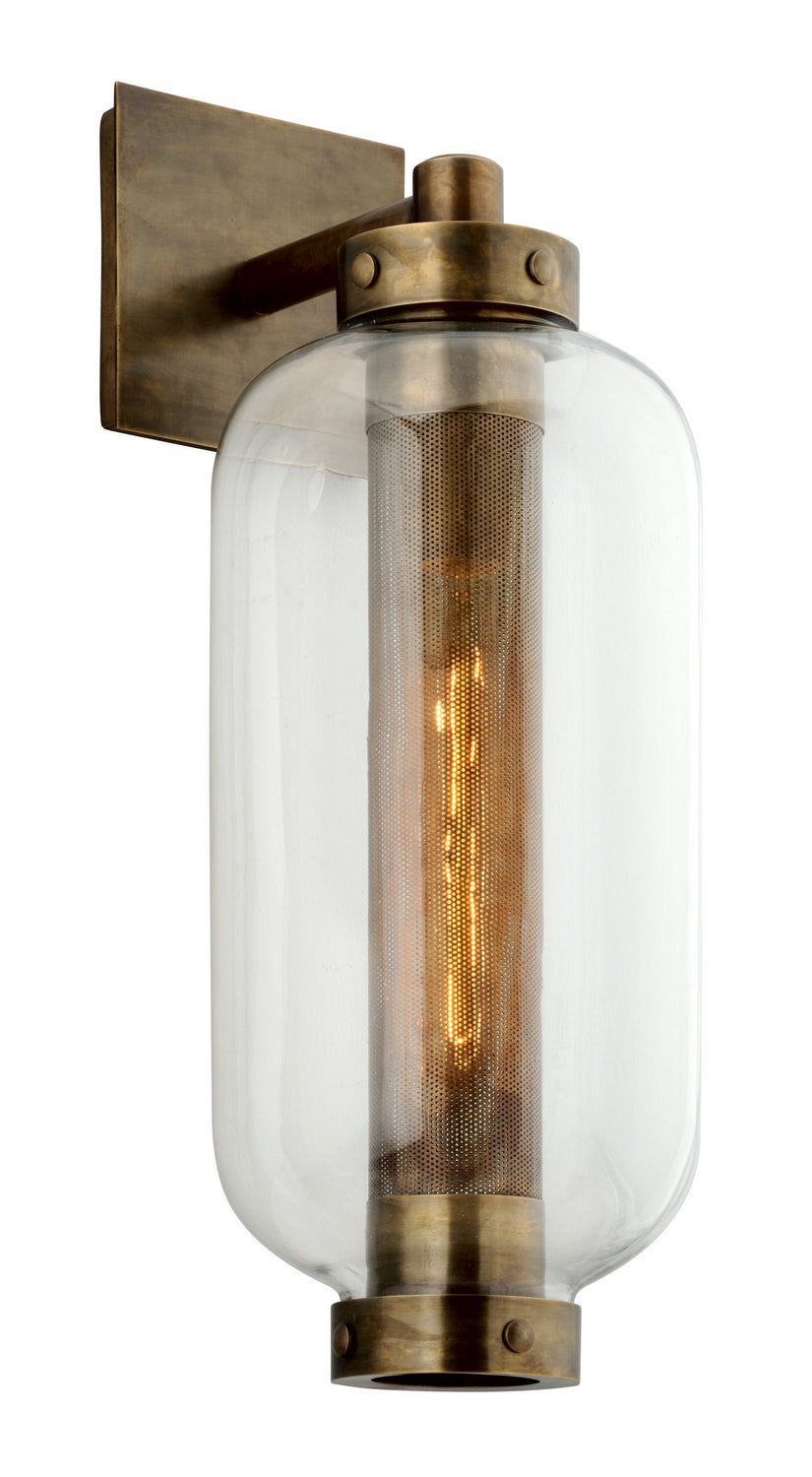 Troy Lighting - One Light Wall Sconce - Atwater - Vintage Brass- Union Lighting Luminaires Decor