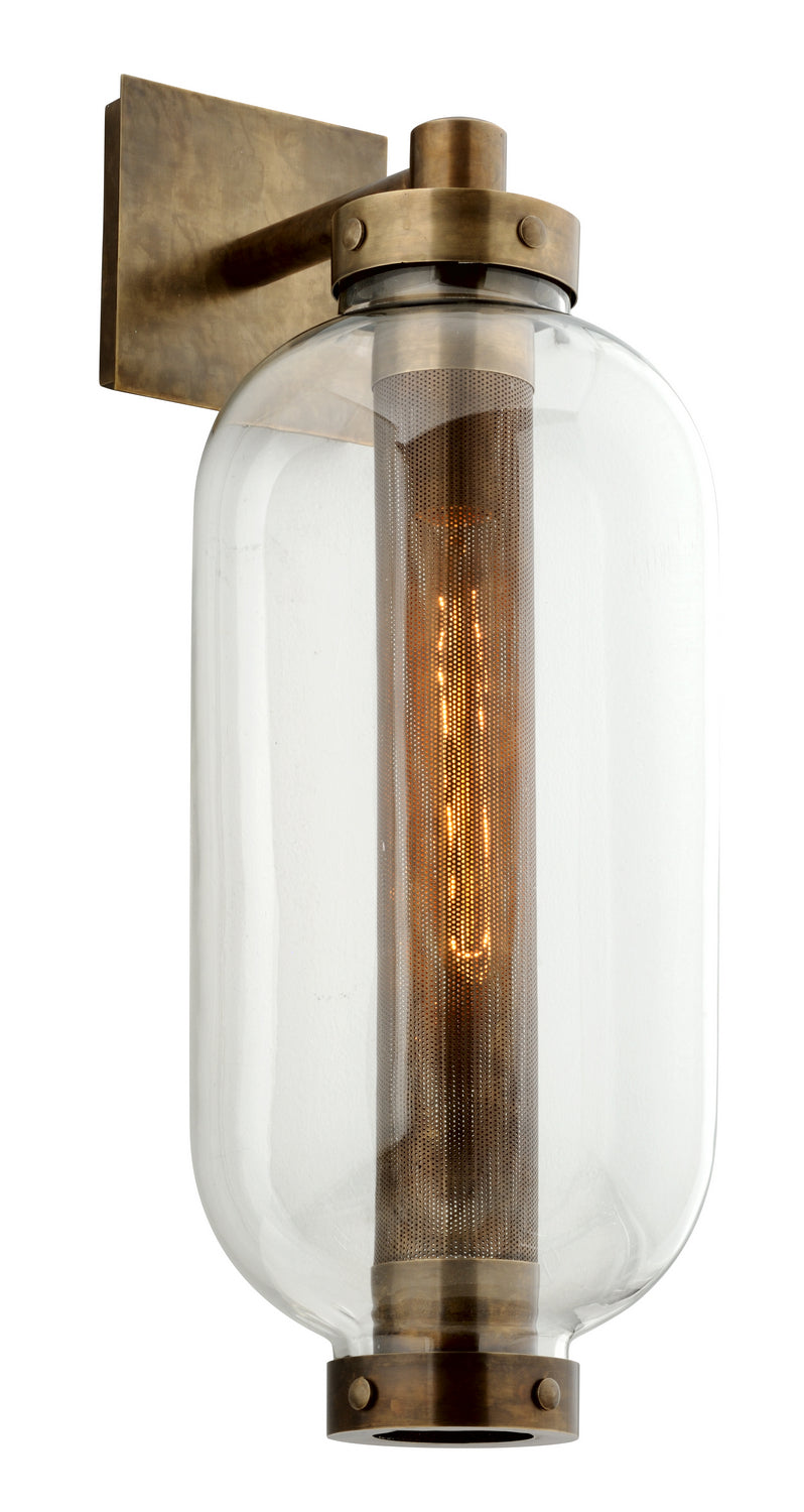 Troy Lighting - One Light Wall Sconce - Atwater - Patina Brass- Union Lighting Luminaires Decor